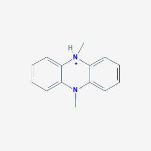 molecular formula C14H15N2+ B14649932 5,10-Dimethyl-5,10-dihydrophenazin-5-ium CAS No. 757123-28-7