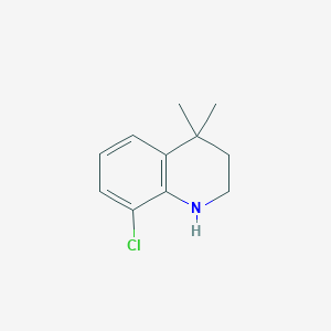8-Chloro-4,4-dimethyl-1,2,3,4-tetrahydroquinoline