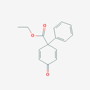 molecular formula C15H14O3 B14650089 Ethyl 4-oxo[1,1'-biphenyl]-1(4H)-carboxylate CAS No. 52008-73-8