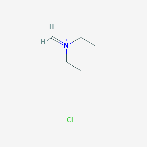molecular formula C5H12ClN B14650126 N,N-Diethylmethaniminium chloride CAS No. 52853-18-6