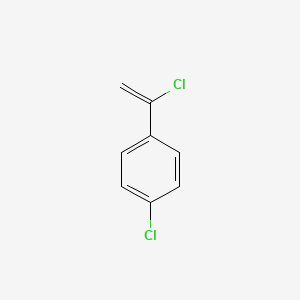 molecular formula C8H6Cl2 B14650182 Benzene, 1-chloro-4-(1-chloroethenyl)- CAS No. 51738-09-1