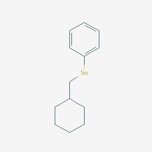 molecular formula C13H18Se B14650194 [(Cyclohexylmethyl)selanyl]benzene CAS No. 53973-68-5