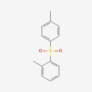 molecular formula C14H14O2S B14650275 O,p'-ditolyl sulfone CAS No. 41908-97-8