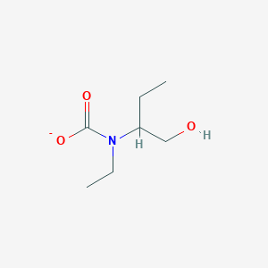 molecular formula C7H14NO3- B14650285 Ethyl(1-hydroxybutan-2-yl)carbamate CAS No. 51170-48-0