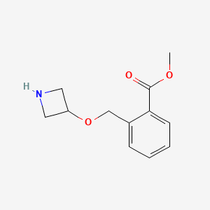 Methyl 2-[(3-azetidinyloxy)methyl]benzoate