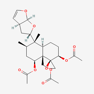 molecular formula C26H36O9 B14650311 Caryoptin CAS No. 50645-63-1