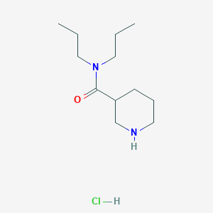 N,N-Dipropyl-3-piperidinecarboxamide hydrochloride