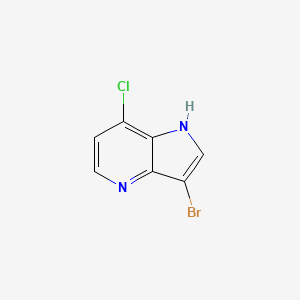 3-bromo-7-chloro-1H-pyrrolo[3,2-b]pyridine