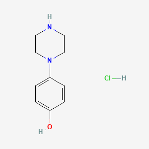 molecular formula C10H15ClN2O B1465043 1-(4-Hydroxyphenyl)piperazine hydrochloride CAS No. 1175036-51-7