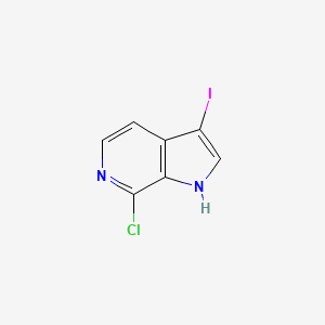 7-chloro-3-iodo-1H-pyrrolo[2,3-c]pyridine