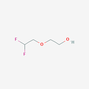 molecular formula C4H8F2O2 B1465063 2-(2,2-二氟乙氧基)乙醇 CAS No. 853005-07-9