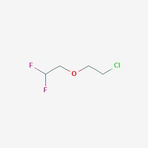 molecular formula C4H7ClF2O B1465067 5-Chloro-1,1-difluoro-3-oxapentane CAS No. 1309602-55-8