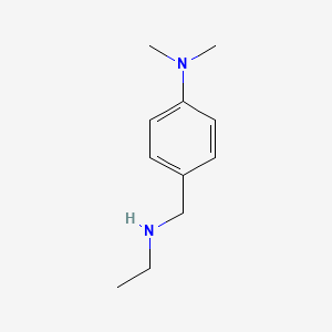 molecular formula C11H20Cl2N2 B1465069 N-Ethyl-4-(dimethylamino)benzylamine CAS No. 313552-99-7