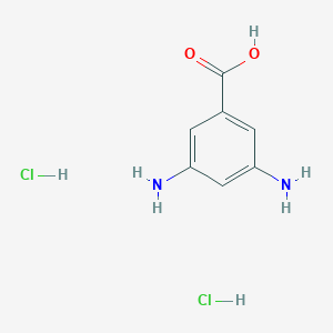molecular formula C7H10Cl2N2O2 B146507 3,5-Diaminobenzoic acid dihydrochloride CAS No. 618-56-4
