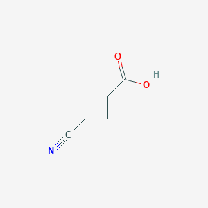B1465088 3-Cyanocyclobutanecarboxylic acid CAS No. 1823933-75-0