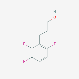 molecular formula C9H9F3O B1465113 3-(2,3,6-Trifluorophenyl)propan-1-OL CAS No. 1057671-37-0