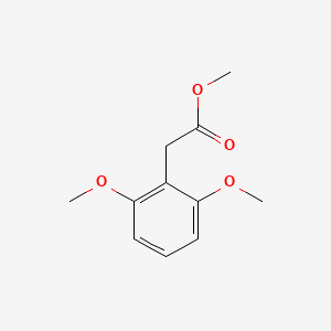 molecular formula C11H14O4 B1465116 Methyl 2-(2,6-dimethoxyphenyl)acetate CAS No. 55954-26-2