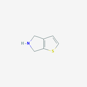 molecular formula C6H7NS B1465117 5,6-dihydro-4H-thieno[2,3-c]pyrrole CAS No. 933726-76-2
