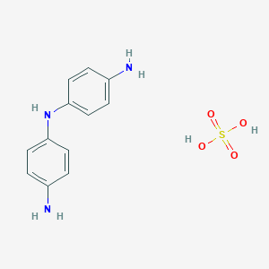 molecular formula C24H28N6O4S B146512 4,4'-Diaminodiphenylamine Sulfate CAS No. 6369-04-6