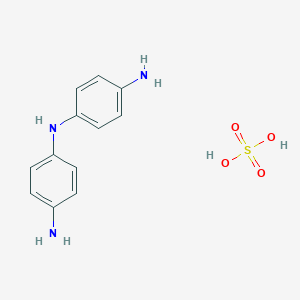 molecular formula C12H15N3O4S B146512 4,4'-Diaminodiphenylamine Sulfate CAS No. 6369-04-6