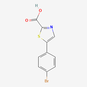 5-(4-Bromophenyl)thiazole-2-carboxylic acid