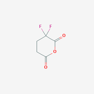 molecular formula C5H4F2O3 B1465128 2,2-Difluoroglutaric anhydride CAS No. 79361-03-8
