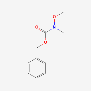 molecular formula C10H13NO3 B1465136 Benzyl methoxy(methyl)carbamate CAS No. 1260786-23-9