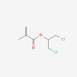 molecular formula C7H10Cl2O2 B14651377 1,3-Dichloropropan-2-yl 2-methylprop-2-enoate CAS No. 44978-88-3