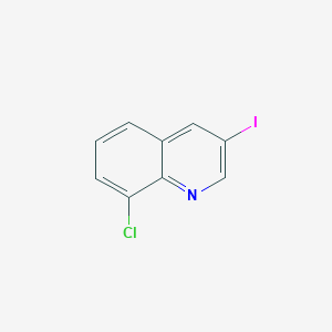 molecular formula C9H5ClIN B1465143 8-Chloro-3-iodoquinoline CAS No. 847727-21-3