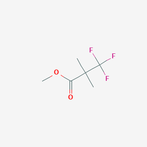 molecular formula C6H9F3O2 B1465145 3,3,3-三氟-2,2-二甲基丙酸甲酯 CAS No. 1188911-72-9