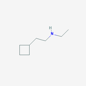 molecular formula C8H17N B1465174 (2-Cyclobutylethyl)(ethyl)amine CAS No. 1495172-06-9