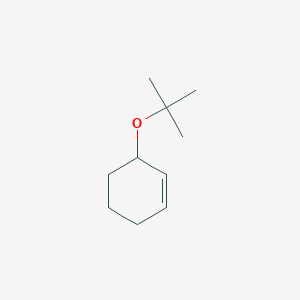 molecular formula C10H18O B14651822 Tert-butyl cyclohex-2-en-1-yl ether CAS No. 40648-13-3