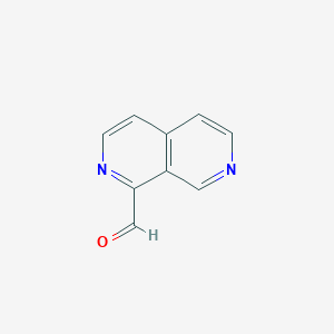 2,7-Naphthyridine-1-carbaldehyde