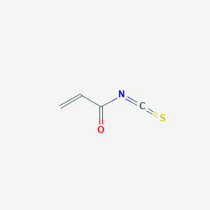 molecular formula C4H3NOS B14652065 Acryloyl isothiocyanate CAS No. 41606-99-9