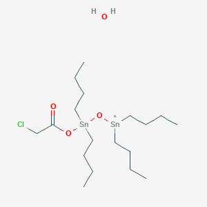 molecular formula C18H40ClO4Sn2 B14652066 CID 78063332 