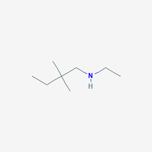 molecular formula C8H19N B1465210 (2,2-Dimethylbutyl)(ethyl)amine CAS No. 1199778-16-9