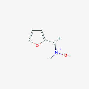 molecular formula C6H7NO2 B14652253 (Furan-2-yl)-N-methylmethanimine N-oxide CAS No. 41106-11-0