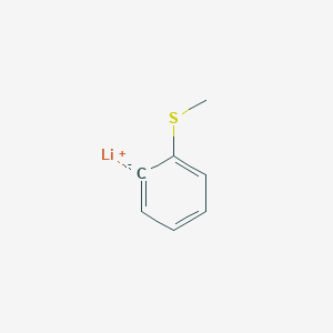 molecular formula C7H7LiS B14652294 Lithium, [2-(methylthio)phenyl]- CAS No. 51894-94-1