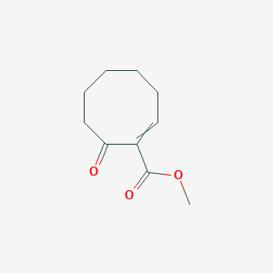 molecular formula C10H14O3 B14652368 Methyl 8-oxocyclooct-1-ene-1-carboxylate CAS No. 52784-35-7