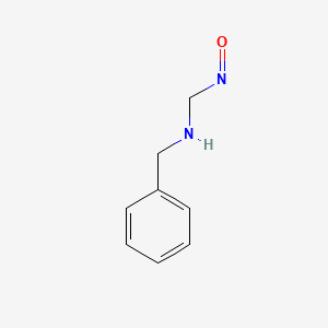 molecular formula C8H10N2O B14652390 N-Benzyl-1-nitrosomethanamine CAS No. 53459-97-5
