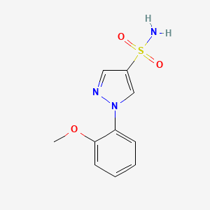1-(2-methoxyphenyl)-1H-pyrazole-4-sulfonamide