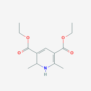 molecular formula C13H19NO4 B14652466 Diethyl 2,6-dimethyl-1,2-dihydropyridine-3,5-dicarboxylate CAS No. 40673-09-4