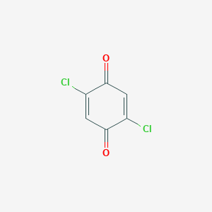 molecular formula C6H2Cl2O2 B146525 2,5-Dichloro-1,4-benzoquinone CAS No. 615-93-0