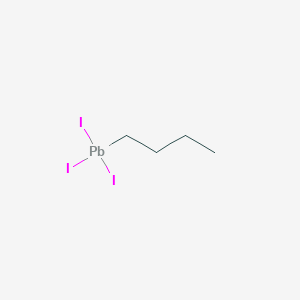molecular formula C4H9I3Pb B14652510 Butyl(triiodo)plumbane CAS No. 43135-81-5