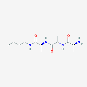 molecular formula C13H26N4O3 B14652525 L-Alanyl-L-alanyl-N-butyl-L-alaninamide CAS No. 50722-49-1
