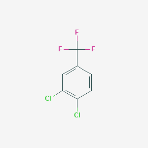 molecular formula C7H3Cl2F3 B146526 3,4-Dichlorobenzotrifluoride CAS No. 328-84-7
