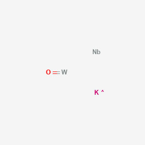 molecular formula KNbOW B14652923 CID 71442248 CAS No. 51683-37-5