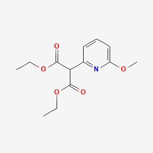 Diethyl 2-(6-methoxypyridin-2-yl)malonate