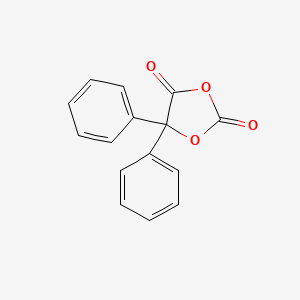 molecular formula C15H10O4 B14652982 5,5-Diphenyl-1,3-dioxolane-2,4-dione CAS No. 49598-97-2