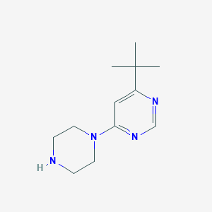 4-Tert-butyl-6-(piperazin-1-yl)pyrimidine